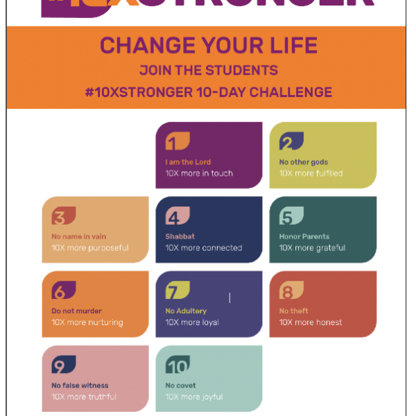 #10XSTRONGER STUDENTS 10-Day Challenge Booklet – Printed